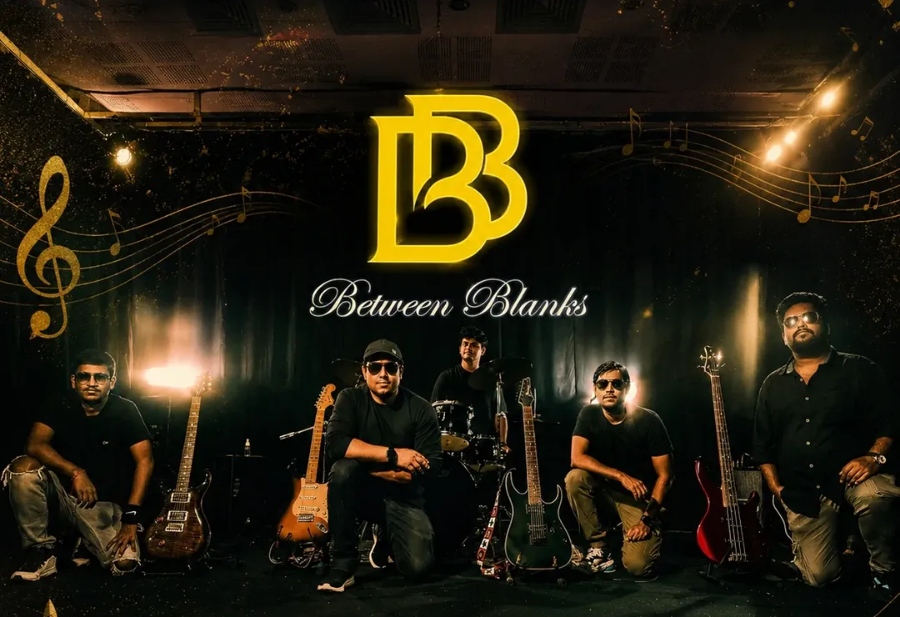 Between Blanks band portrait